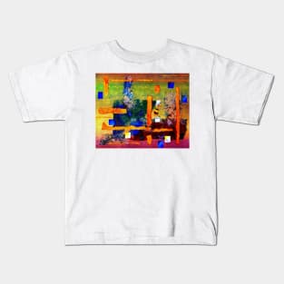 Collage on Lace Kids T-Shirt